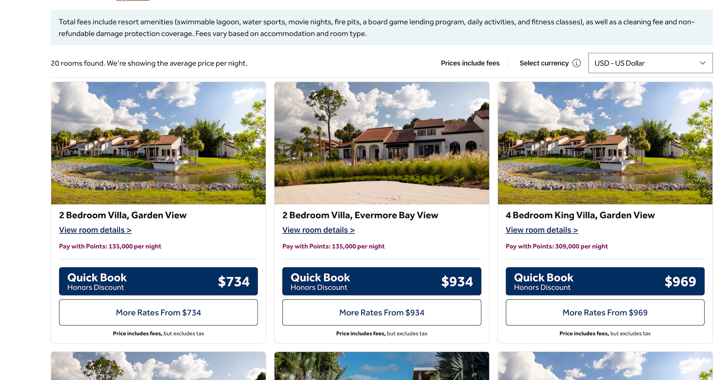 Search results for Evermore Orlando Resort. HILTON HONORS